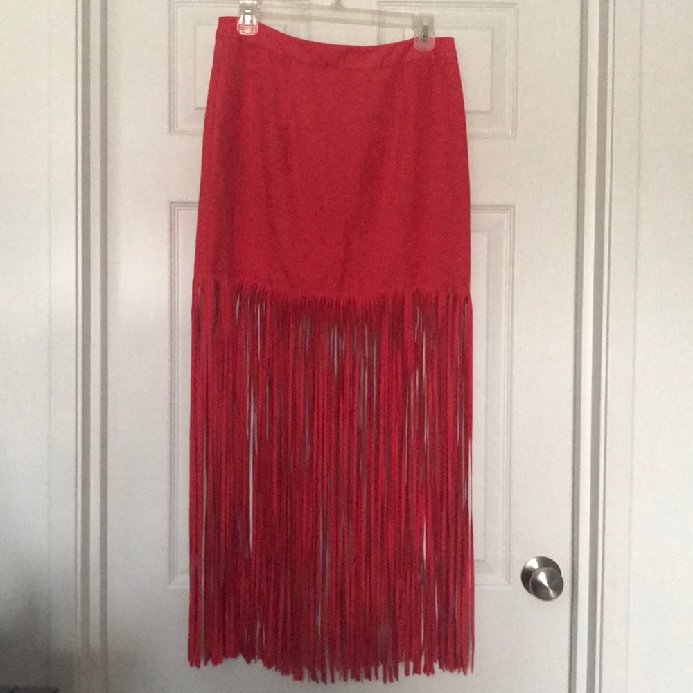 Coachella Collection Fringe Skirt